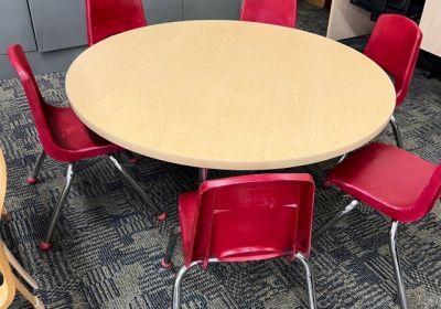 Round Student Table
